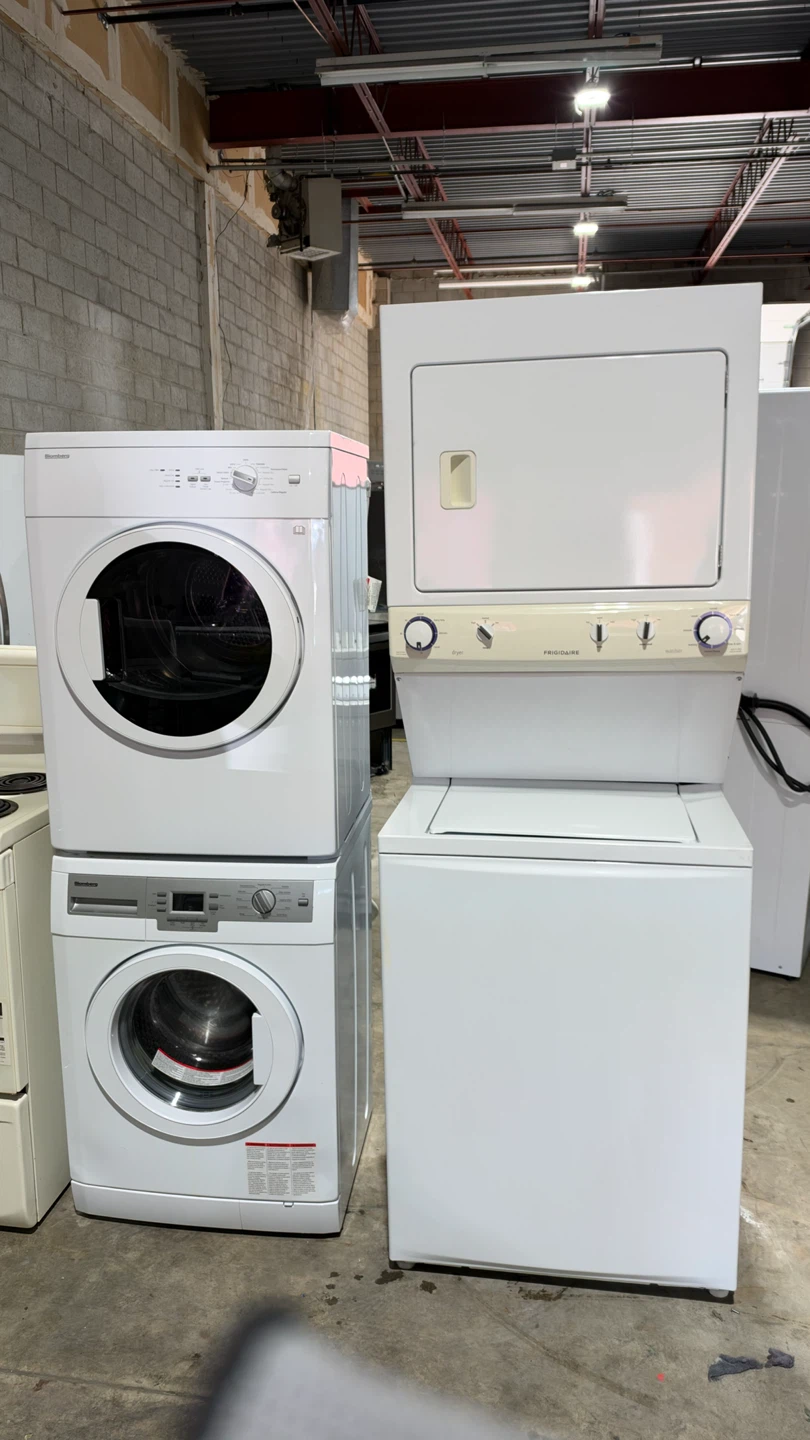 Washer and dryer 🔥 stackable both only 575/- 🔥 🔥