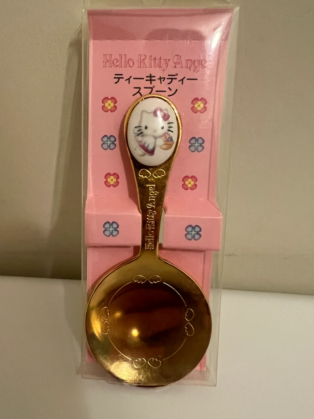 Sanrio Hello Kitty Angel Gold Tea Spoon