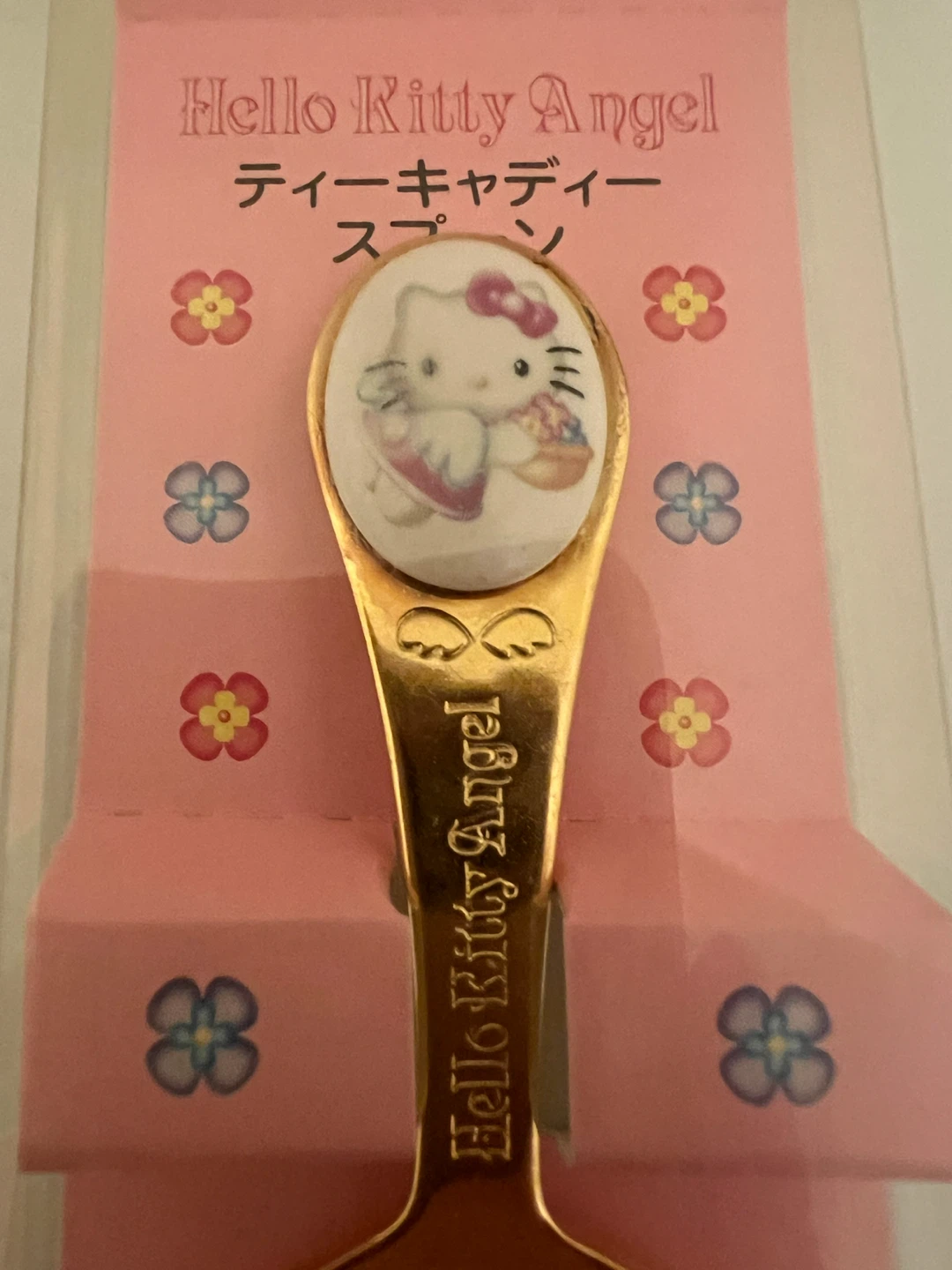 Sanrio Hello Kitty Angel Gold Tea Spoon - photo 3