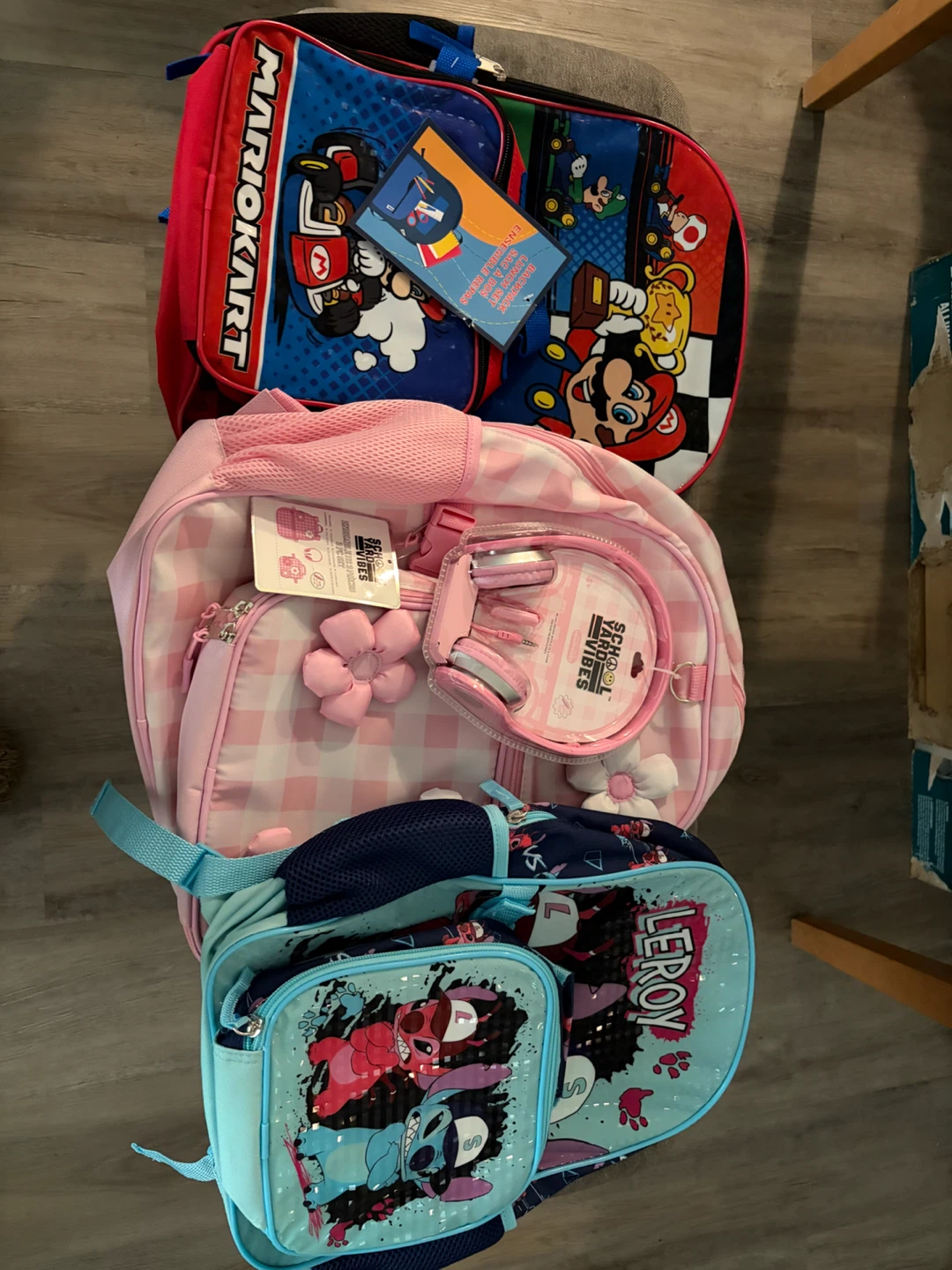 Three Kids' Character Backpacks 3pcs - photo 2