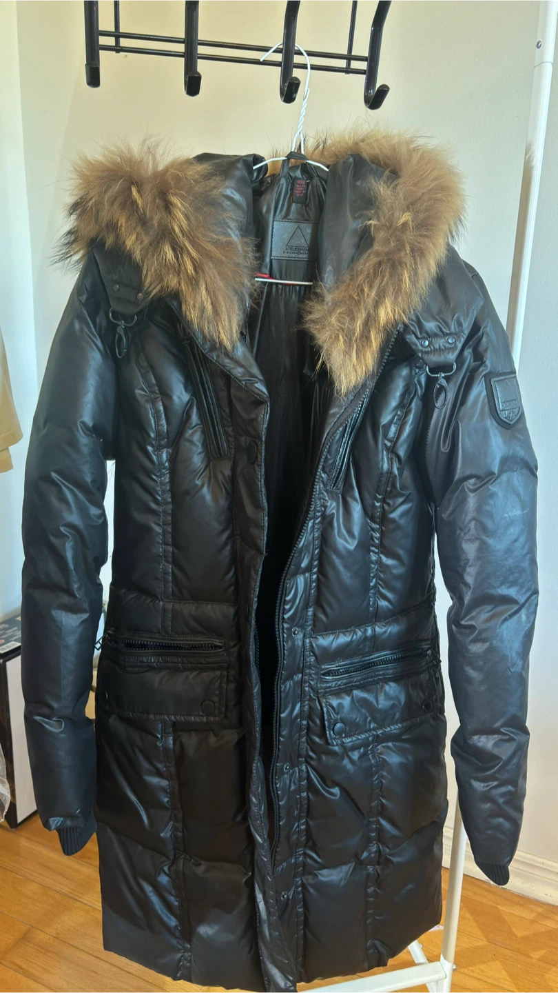 Atelier Noir Down Parka Black XS