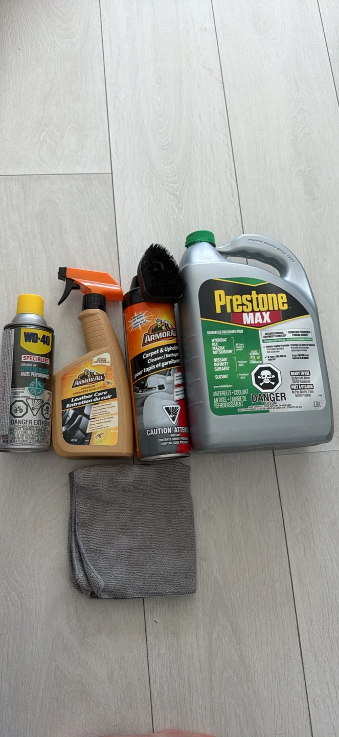 Automotive Cleaning and Maintenance Supplies