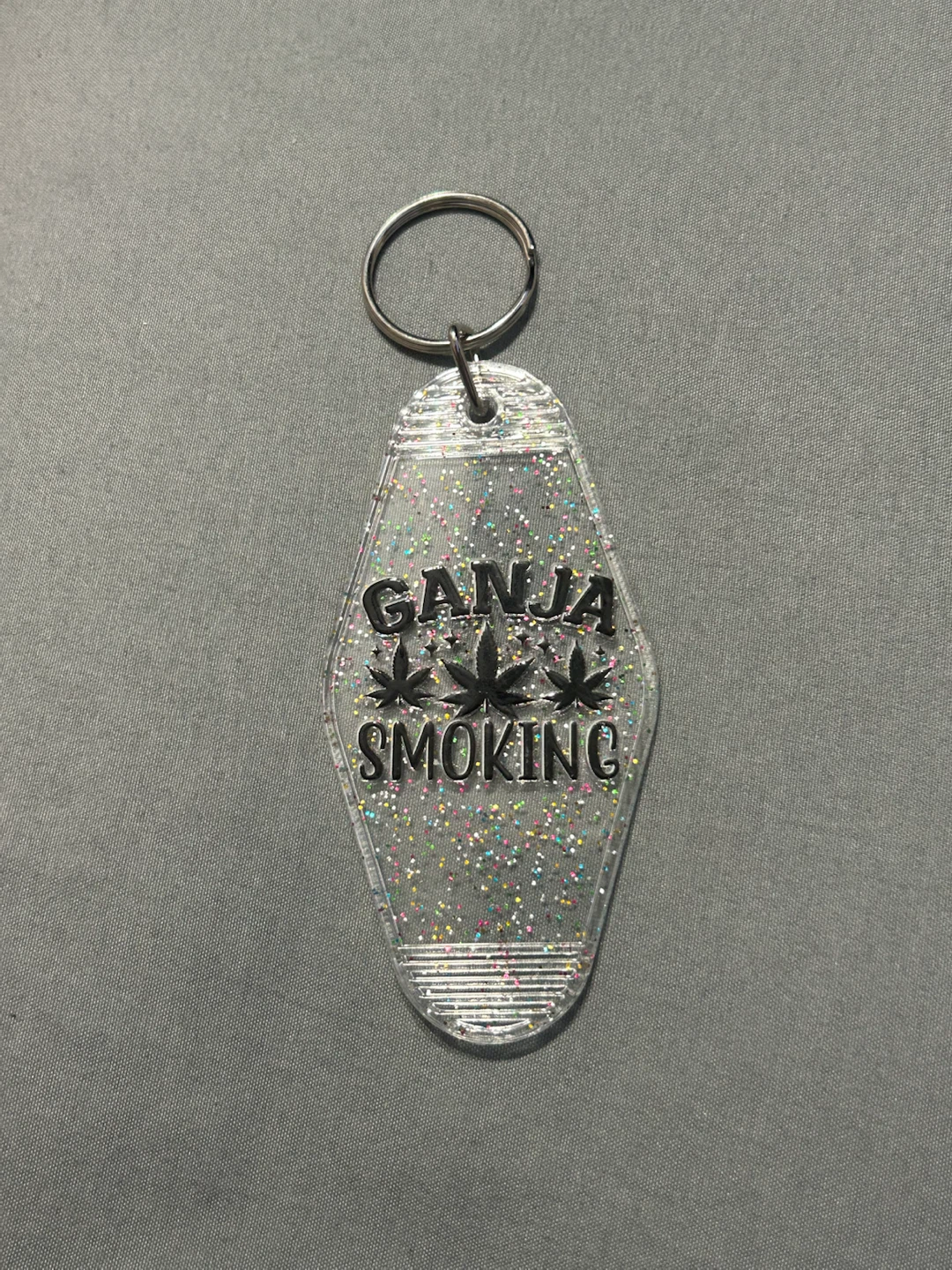 Set of 5 Novelty Motel-Style Keychains - photo 2