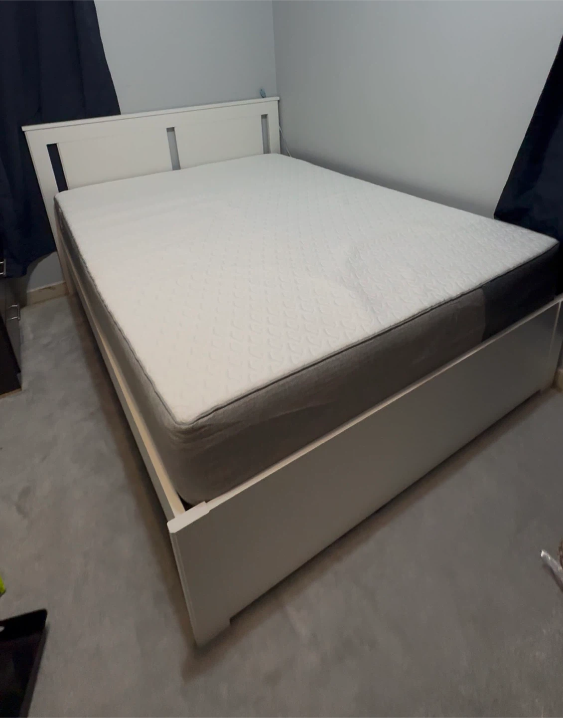 Bed Frame and Mattress