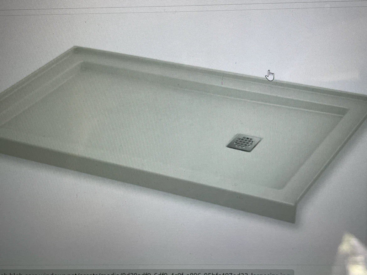 Maax B3Square 6030 Acrylic Alcove Base
