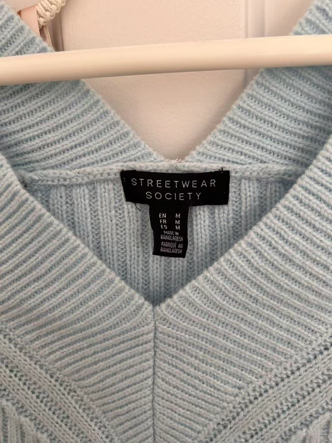 light blue sweater vest - photo 2