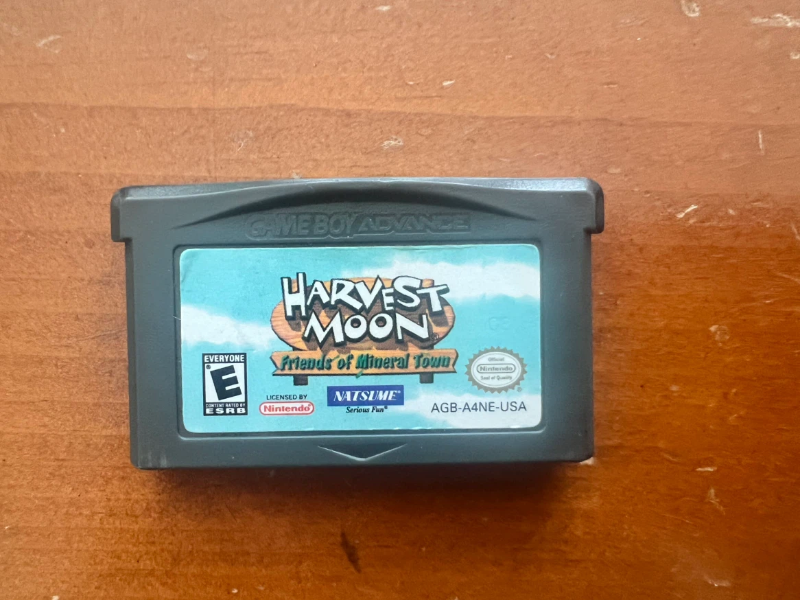 Original Harvest Moon Gameboy Advance Game