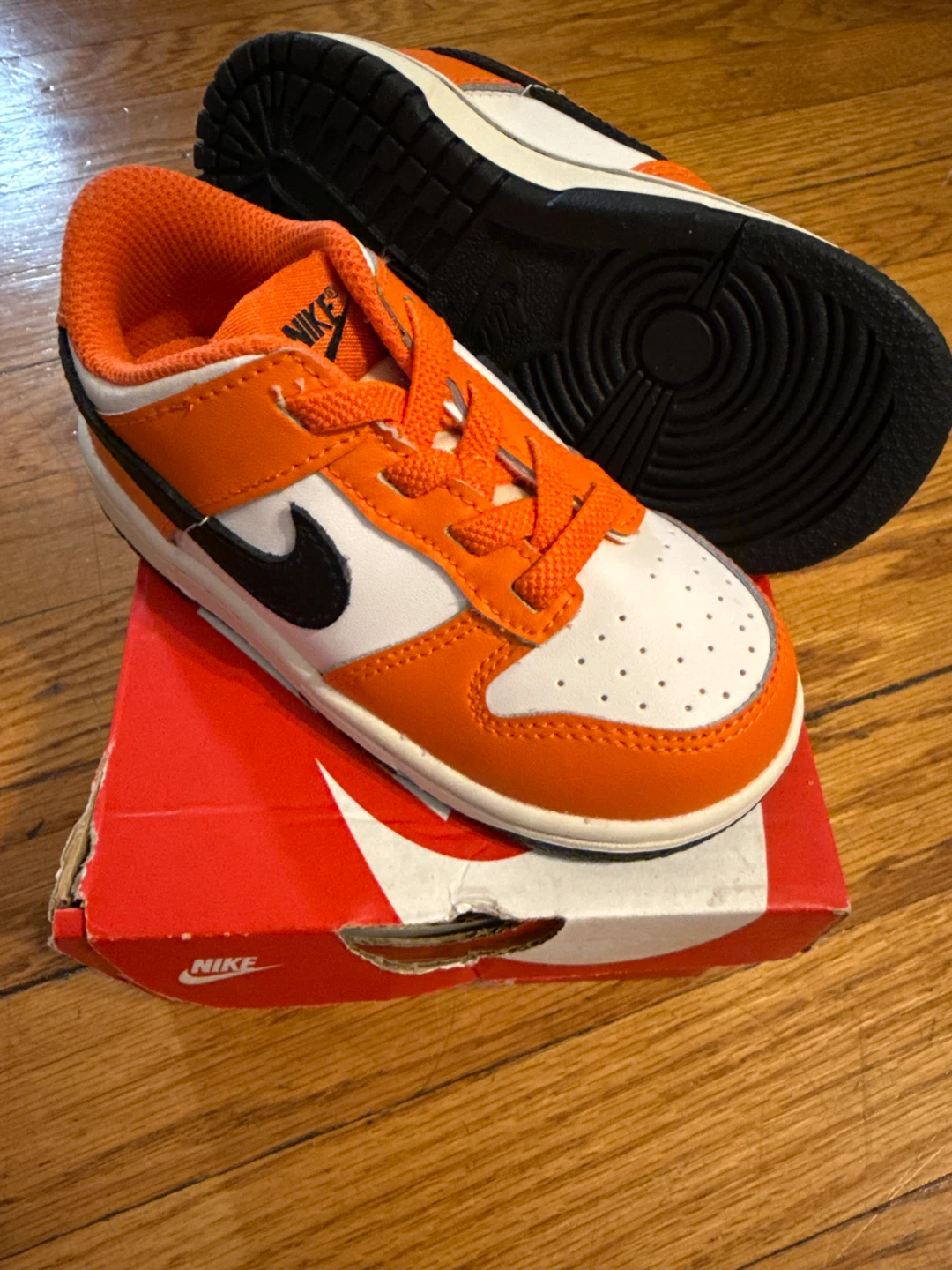 Nike Dunk Low TDE Phantom Safety Orange - photo 2