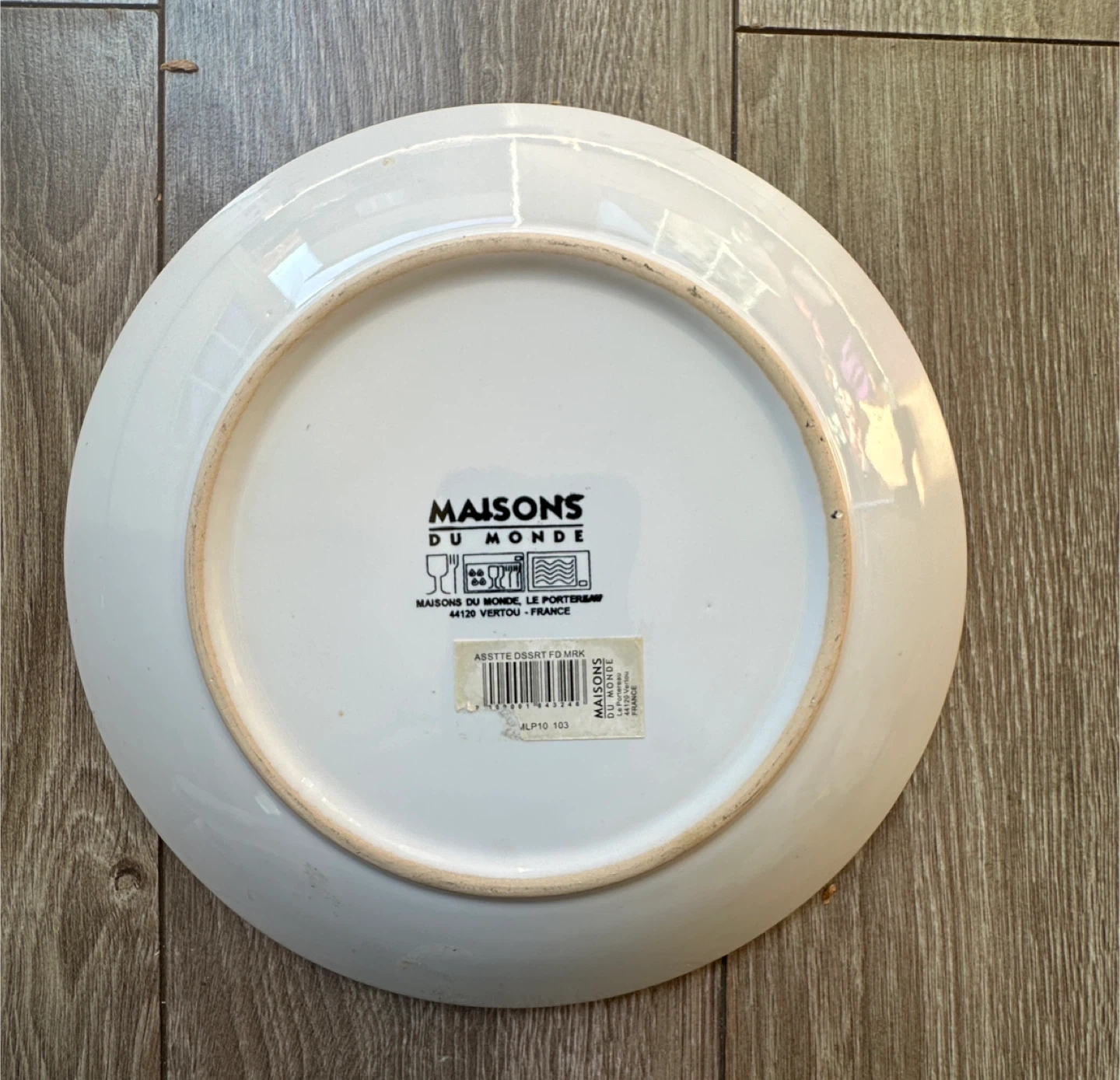 Maisons du Monde Food Market Collection Plate - photo 2