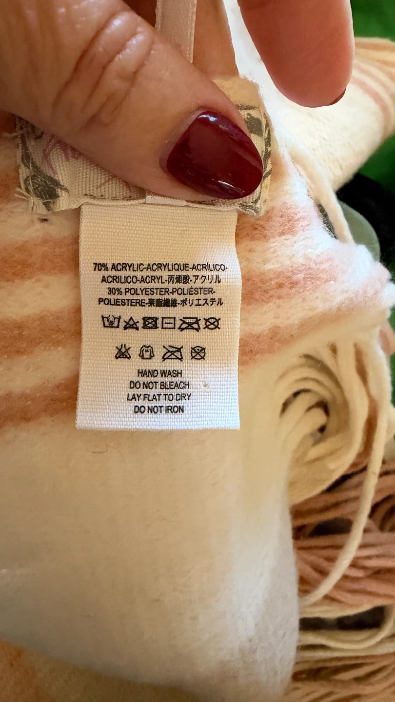 Free People Striped Fringe Blanket Scarf - photo 2