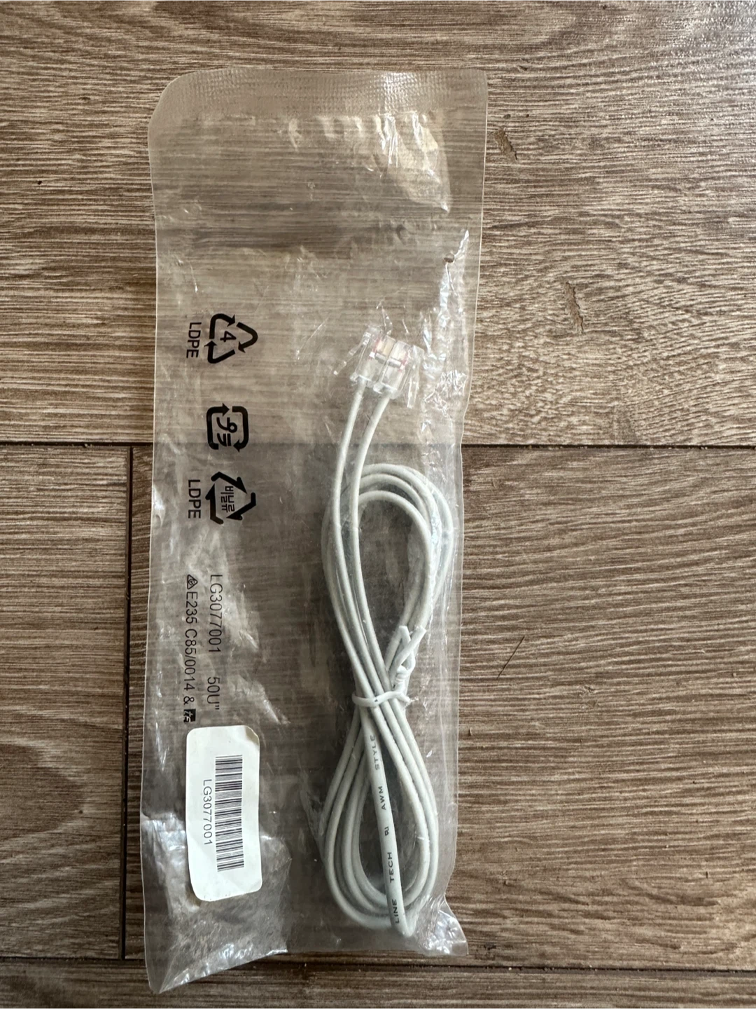 RJ11 Telephone Cable LG3077001