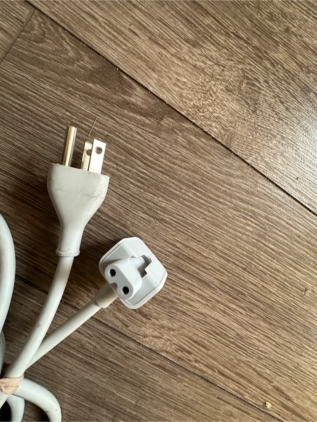 White 2-Prong Power Cord - photo 2