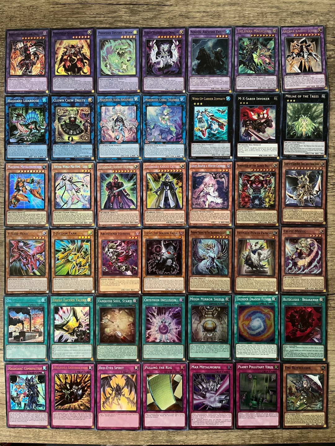 Yugioh Card Collection (500+ Cards)