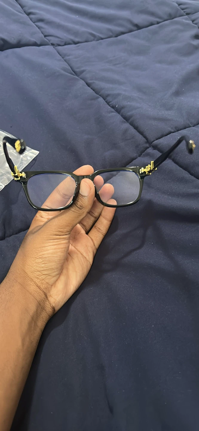 Chrome Hearts Style Blue Light Blocking Glasses - photo 2