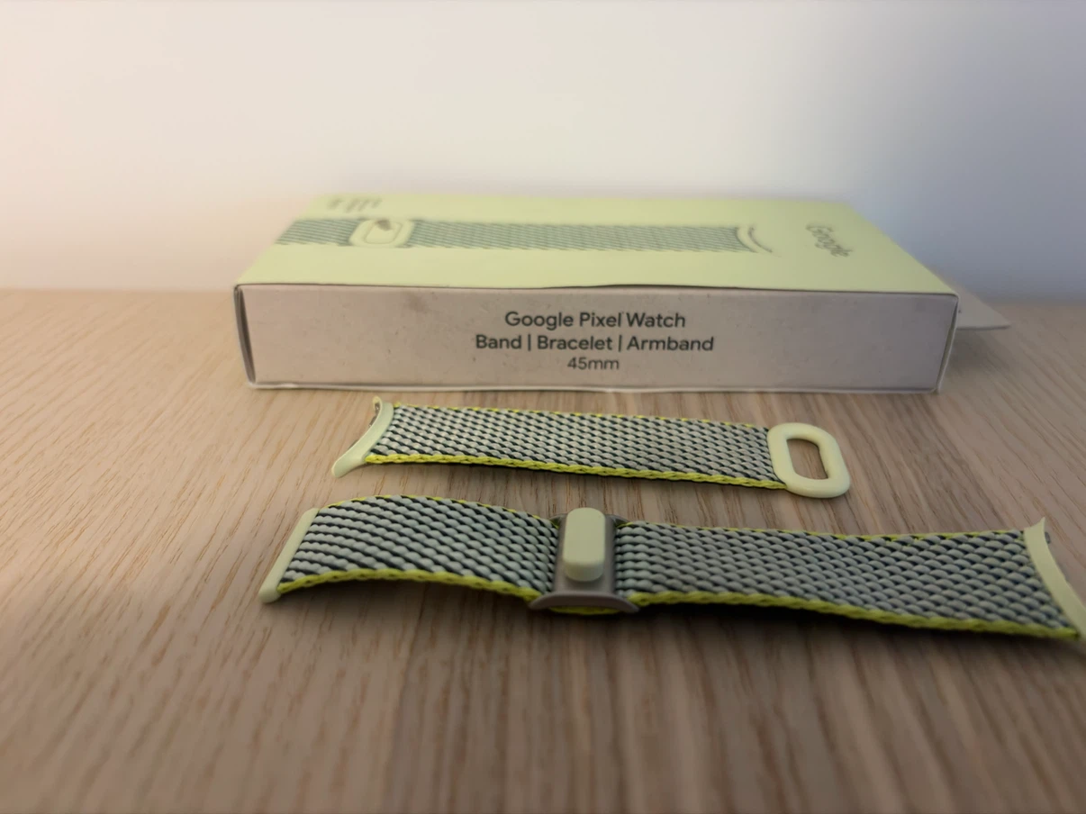 Google Pixel Watch 3 Woven Band 45mm - Green - photo 2
