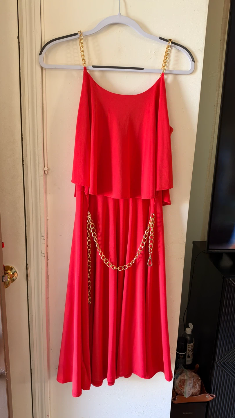 Michael Kors Red Dress Size 6 - photo 3