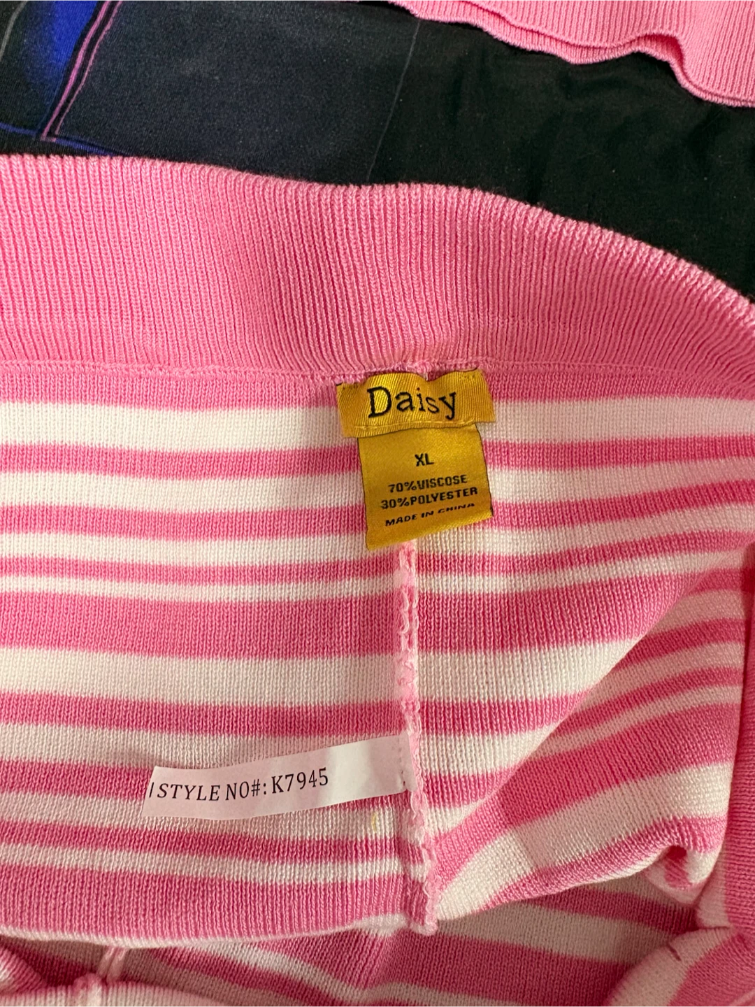Daisy Striped Knit Two-Piece Set - photo 5