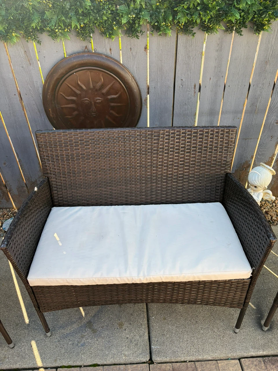 4-Piece Wicker Patio Furniture Set - photo 3