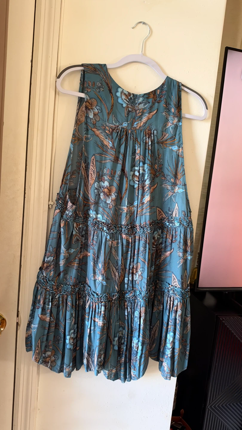 Free People Floral Sleeveless Mini Dress - photo 2