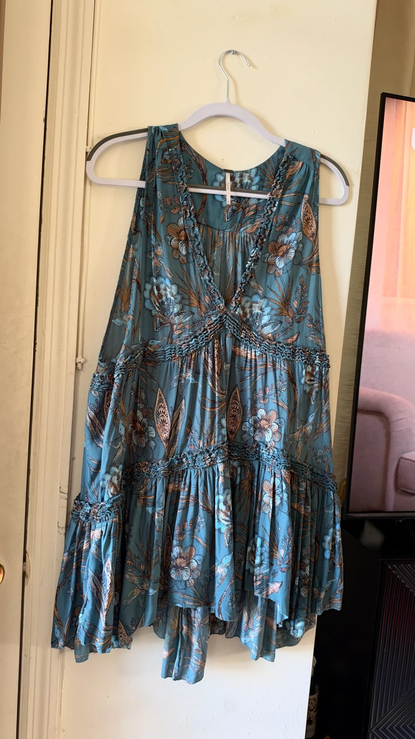Free People Floral Sleeveless Mini Dress - photo 3