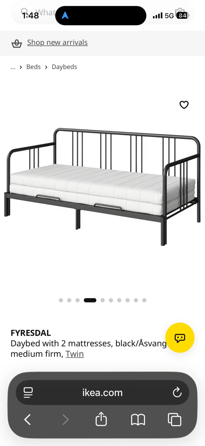 IKEA FYRESDAL Daybed and furnitures - photo 4