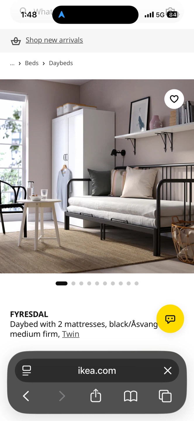 IKEA FYRESDAL Daybed and furnitures - photo 5