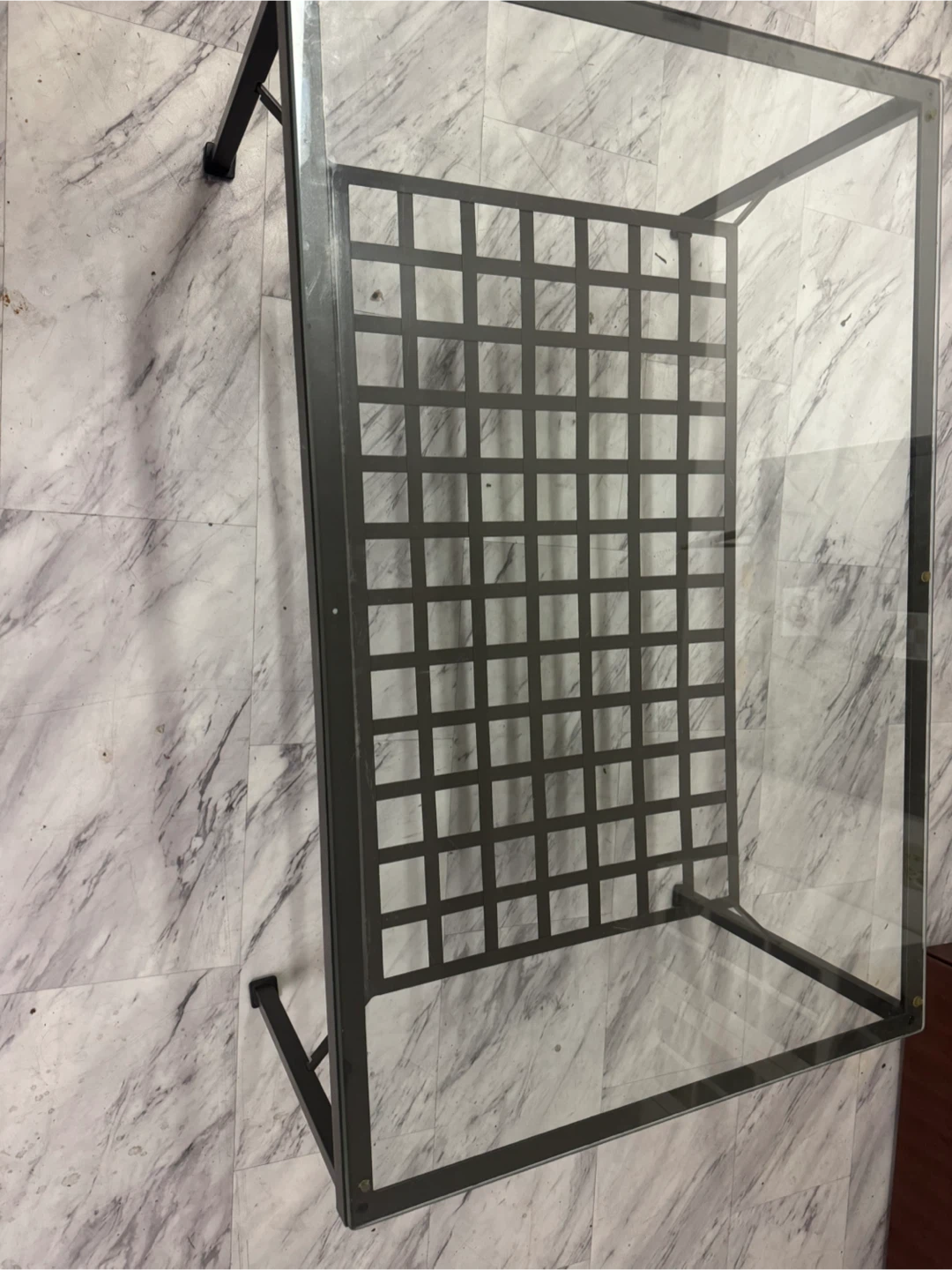 Metal and Glass Coffee Table - photo 3