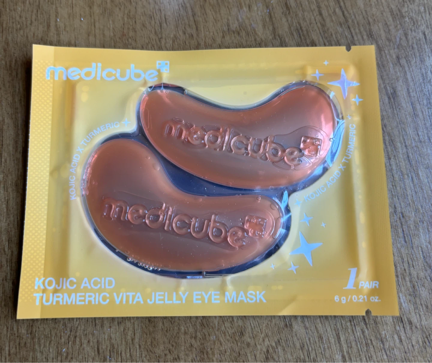 NEW-Medicube Kojic Acid Turmeric Vita Jelly Eye Mask
