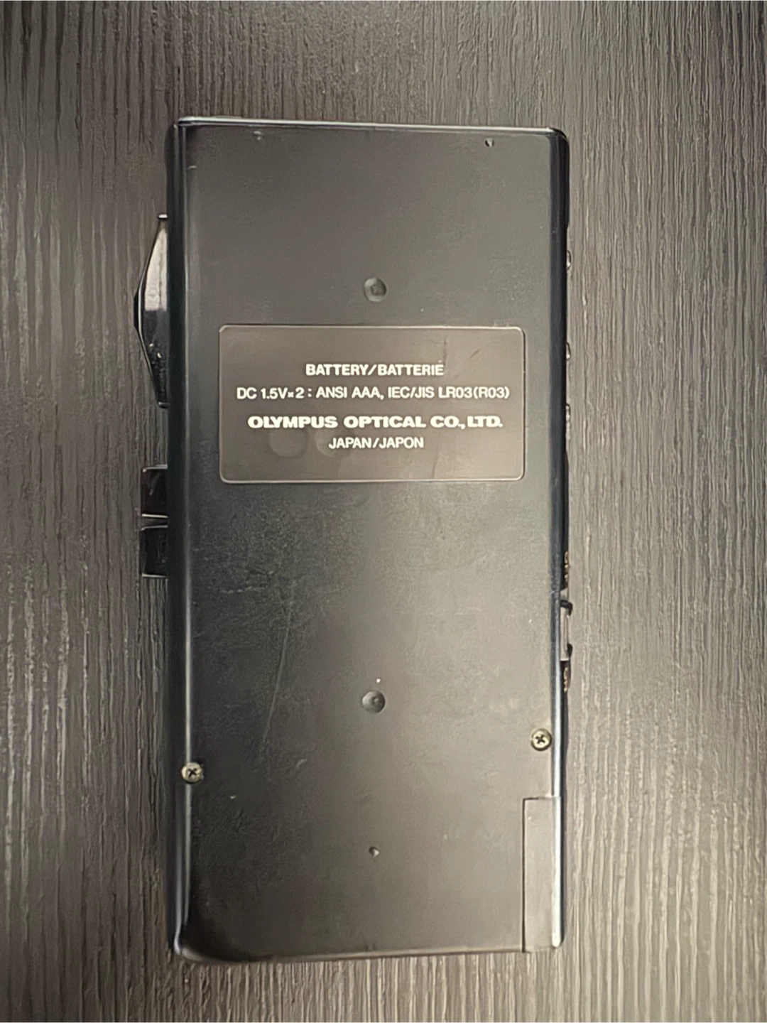 Olympus Pearlcorder 832 Microcassette Recorder - photo 2