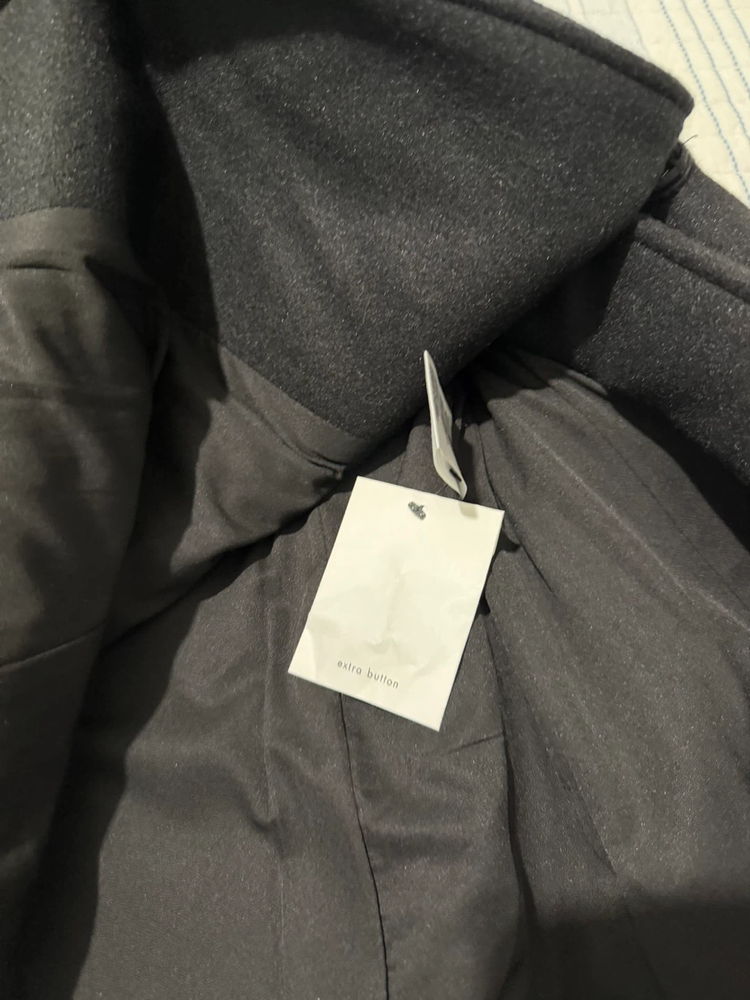 Calvin Klein Black Wool-Blend Cape - photo 2