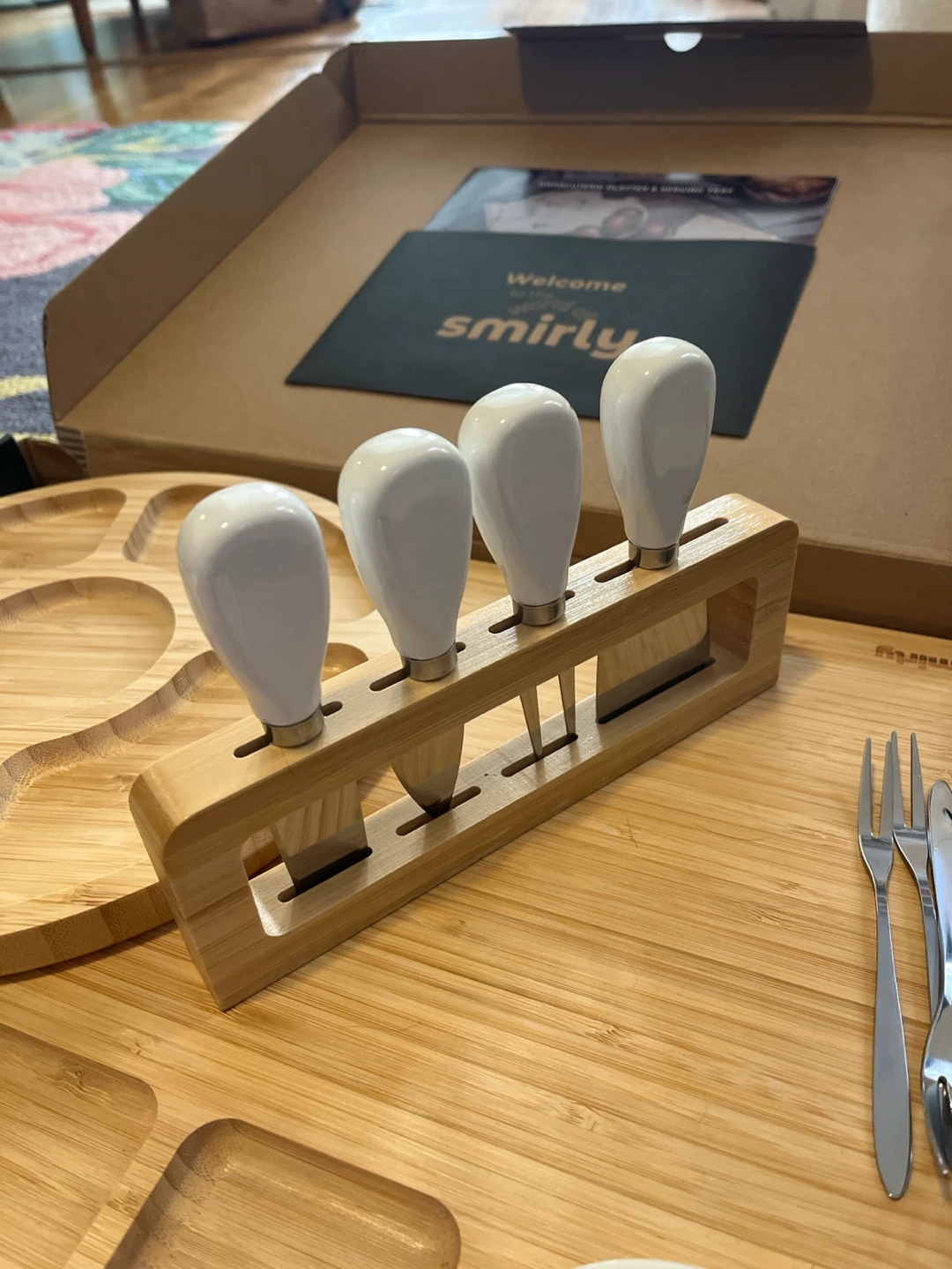 Smirly Epic Amuse Board V1 Bamboo Charcuterie Set - photo 2