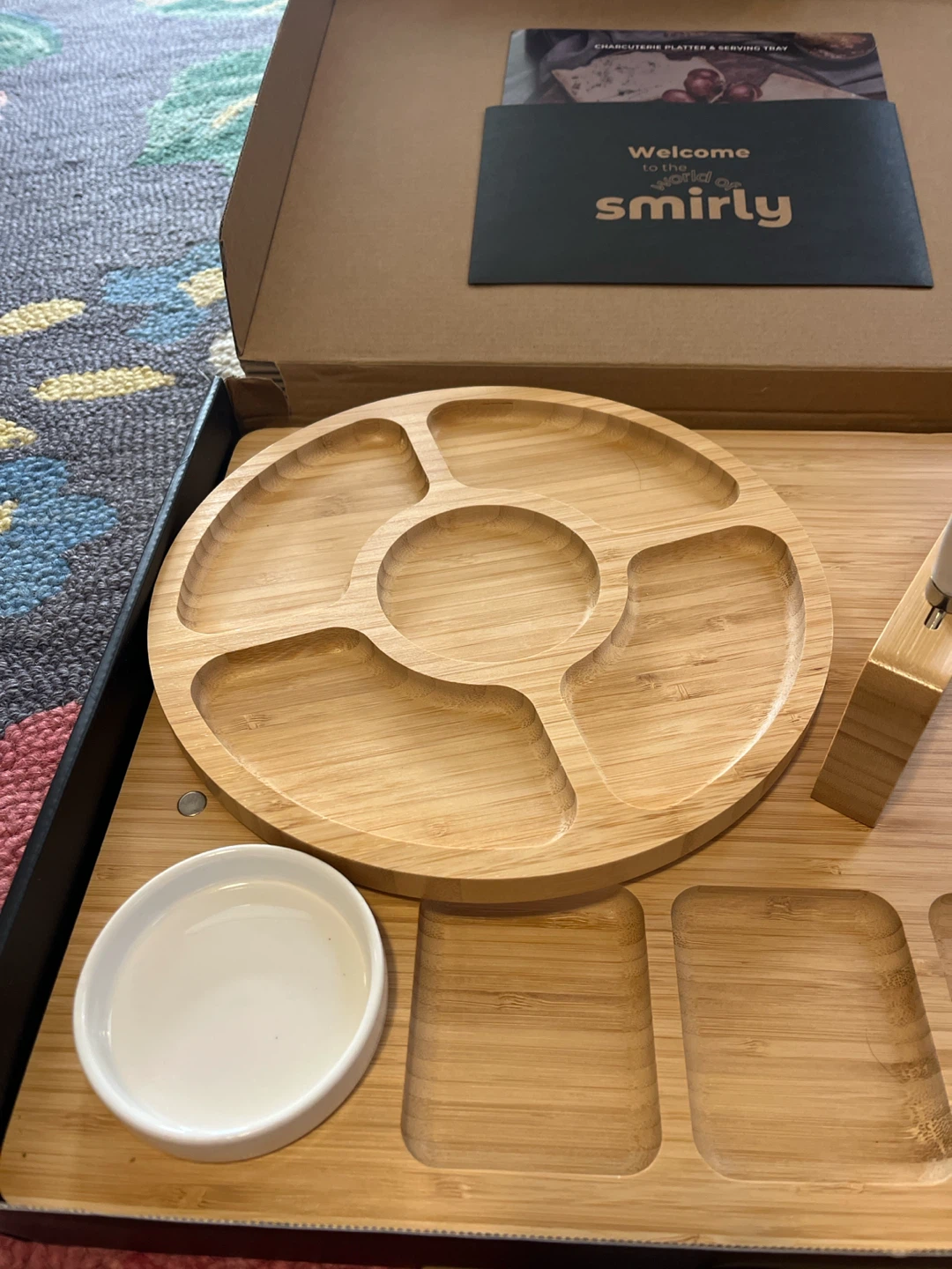 Smirly Epic Amuse Board V1 Bamboo Charcuterie Set - photo 3