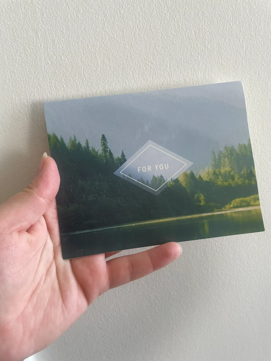 Blank card