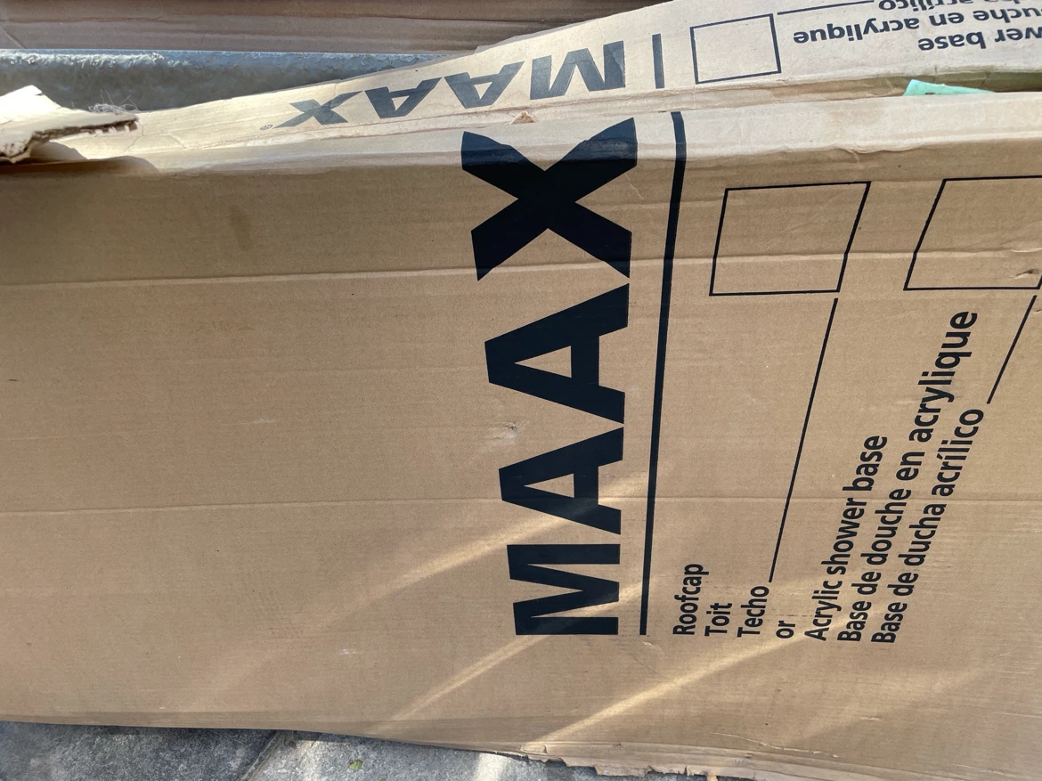 Maax B3Square 6030 Acrylic Alcove Base - photo 2