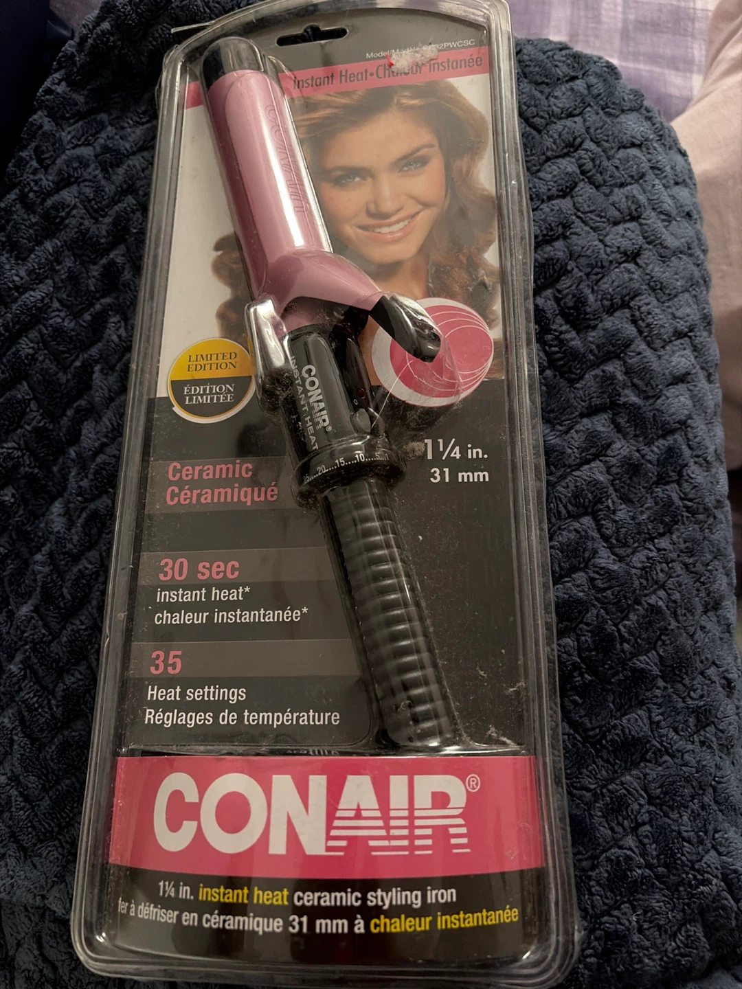 Conair 1 1/4 in. Instant Heat Ceramic Curling Iron