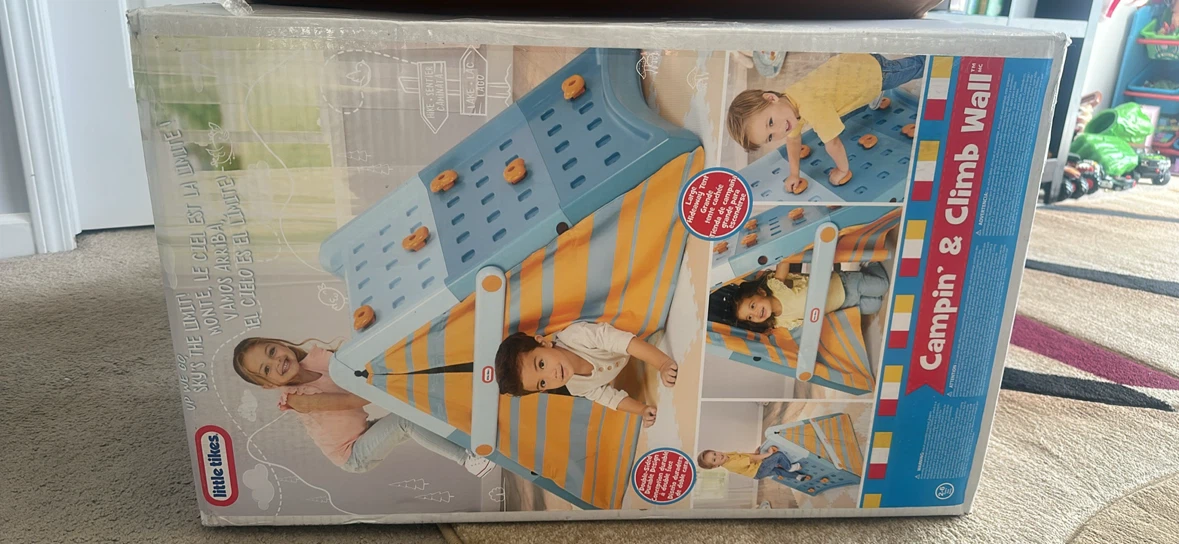Little Tikes Campin & Climb Wall - photo 2