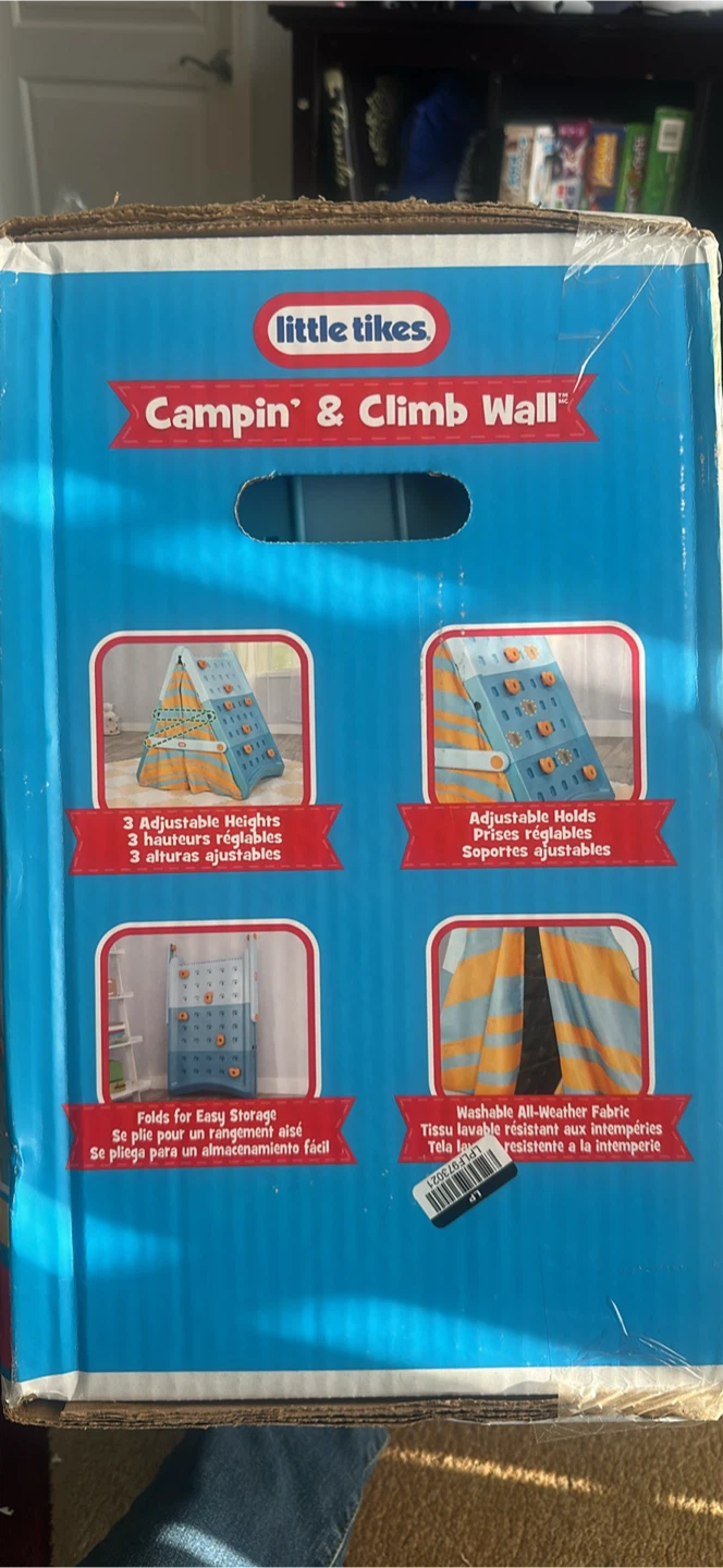 Little Tikes Campin & Climb Wall - photo 3