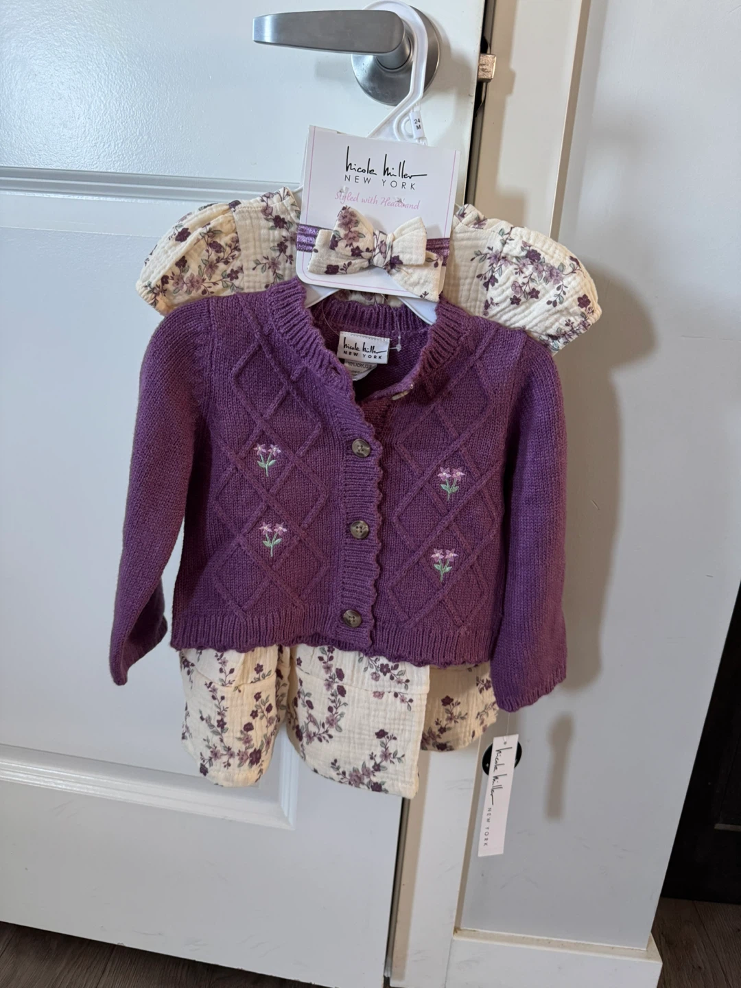 Nicole Miller New York 3-Piece Outfit - Size 24M - photo 2