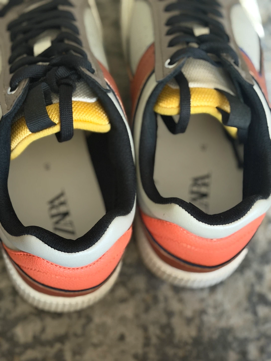 Zara Multi-coloured Low-top Sneakers - photo 4