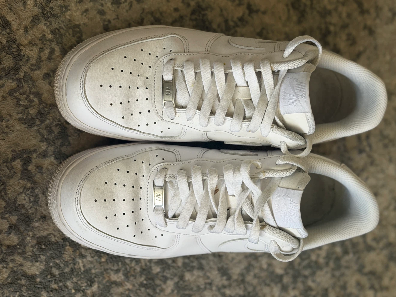 Nike Air Force 1 Low White Shoes Size 9 - photo 2