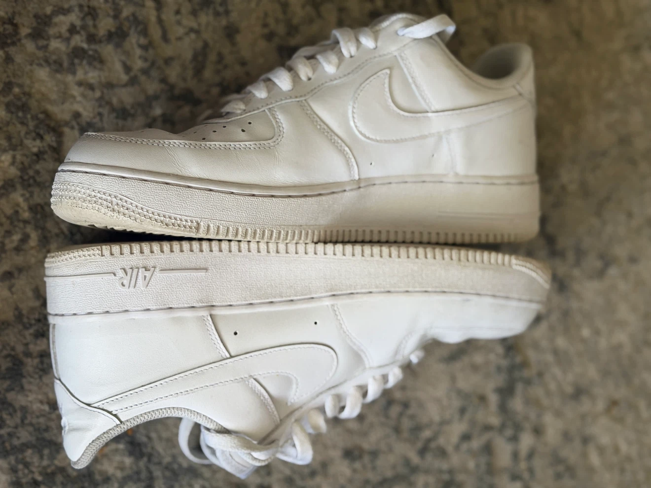 Nike Air Force 1 Low White Shoes Size 9 - photo 5