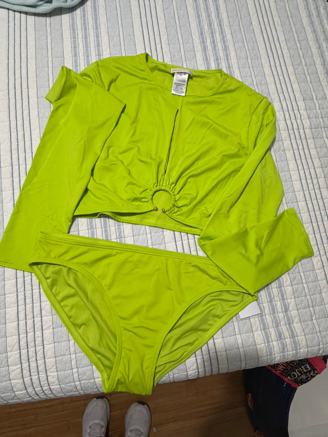 Michael Kors Limeade 2-Piece Beautiful Bikini Set