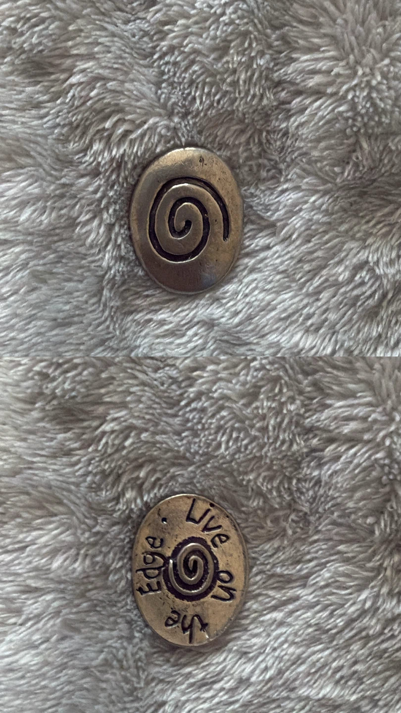 Set of 3 Inspirational Metal Tokens - photo 2