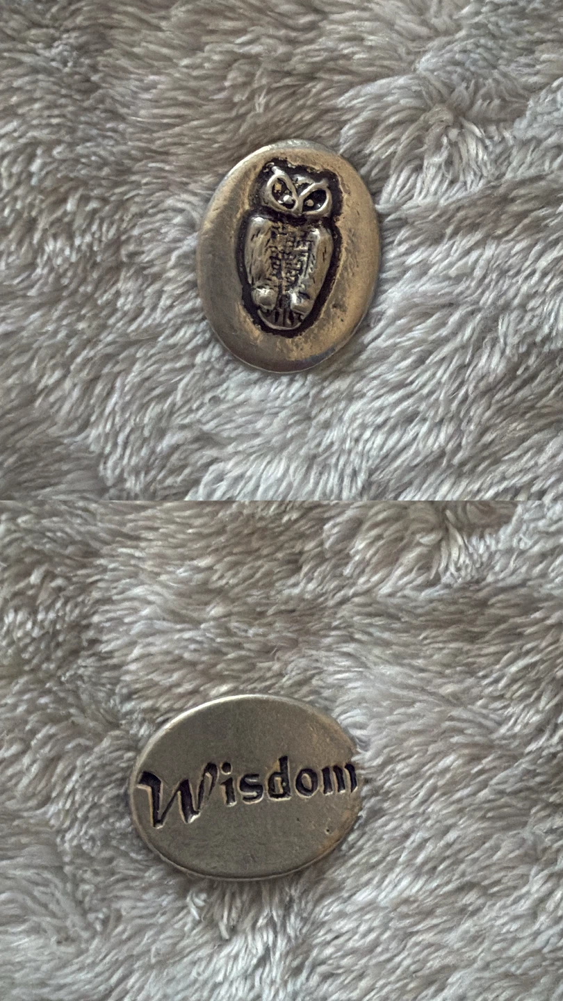 Set of 3 Inspirational Metal Tokens - photo 3