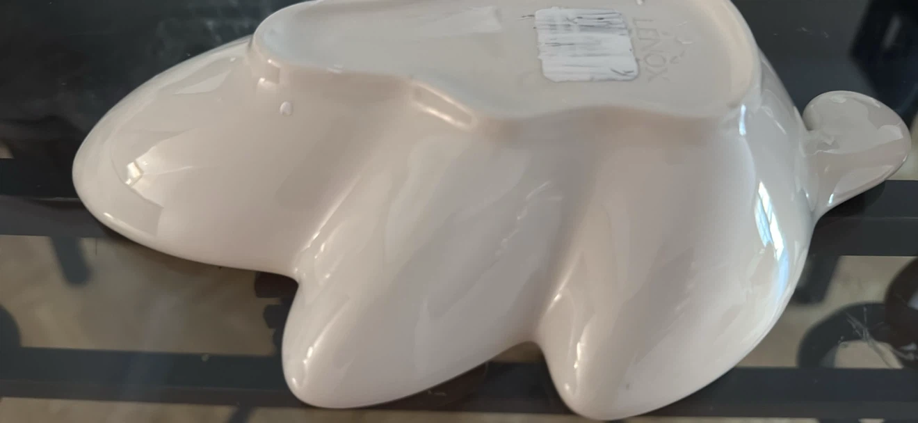 Lenox White leaf dish - photo 5