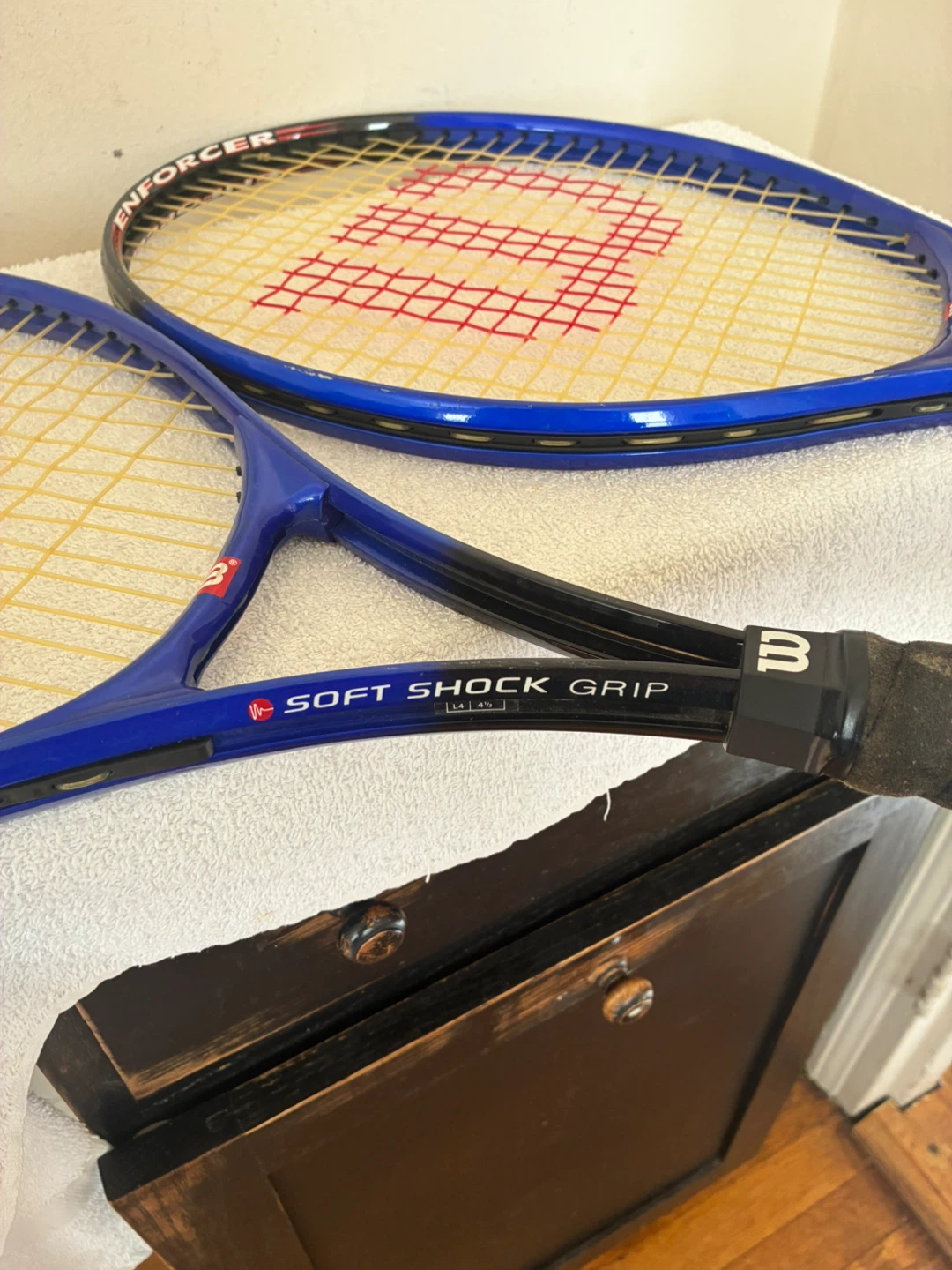 Pair of Wilson Enforcer Tennis Rackets - photo 3