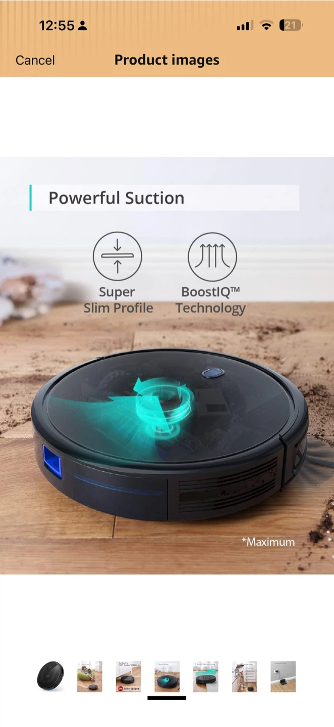 Eufy 11S MAX Robot Vacuum Cleaner - photo 2