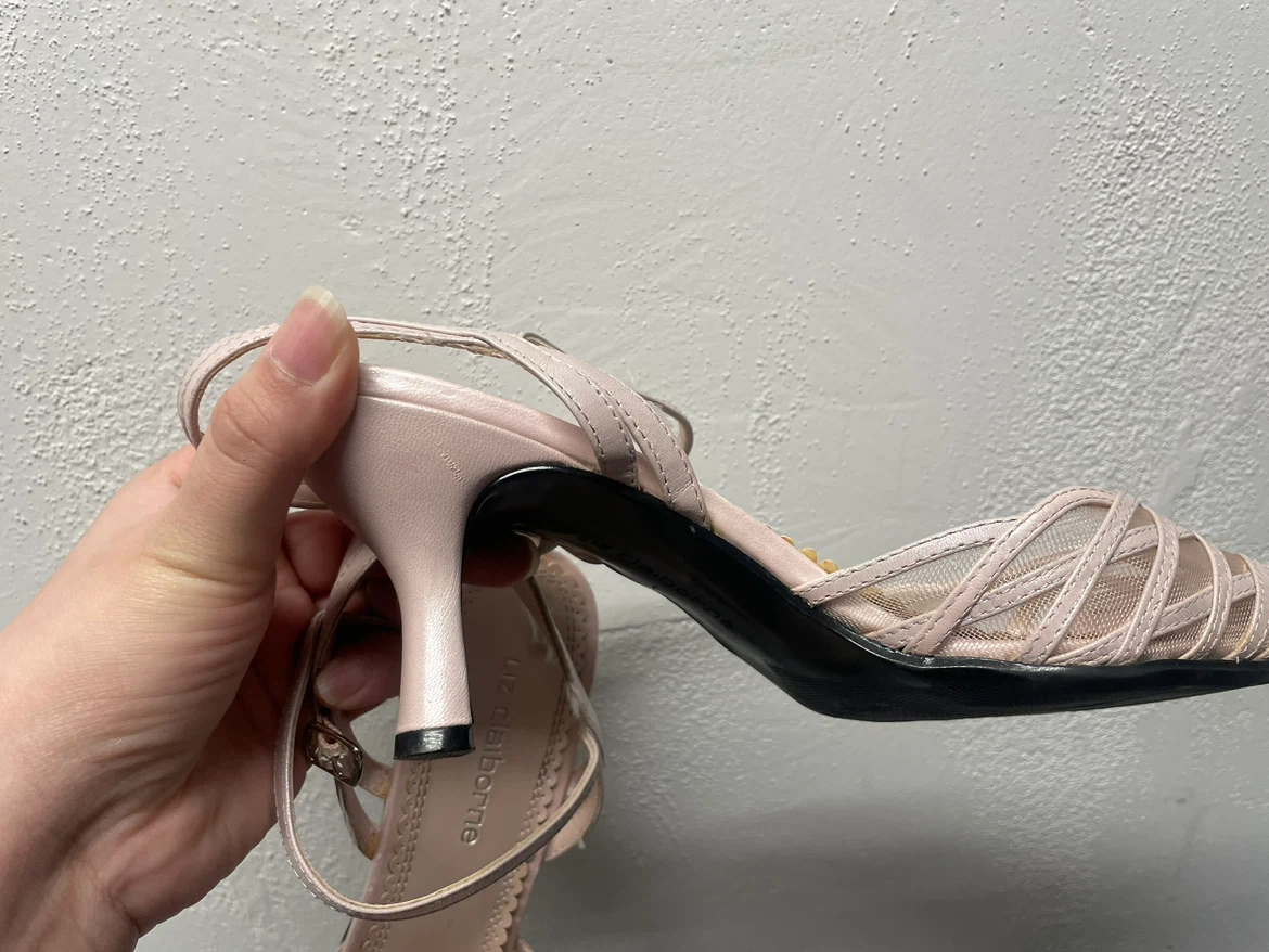 Blush Pink Slingback Heels - photo 2