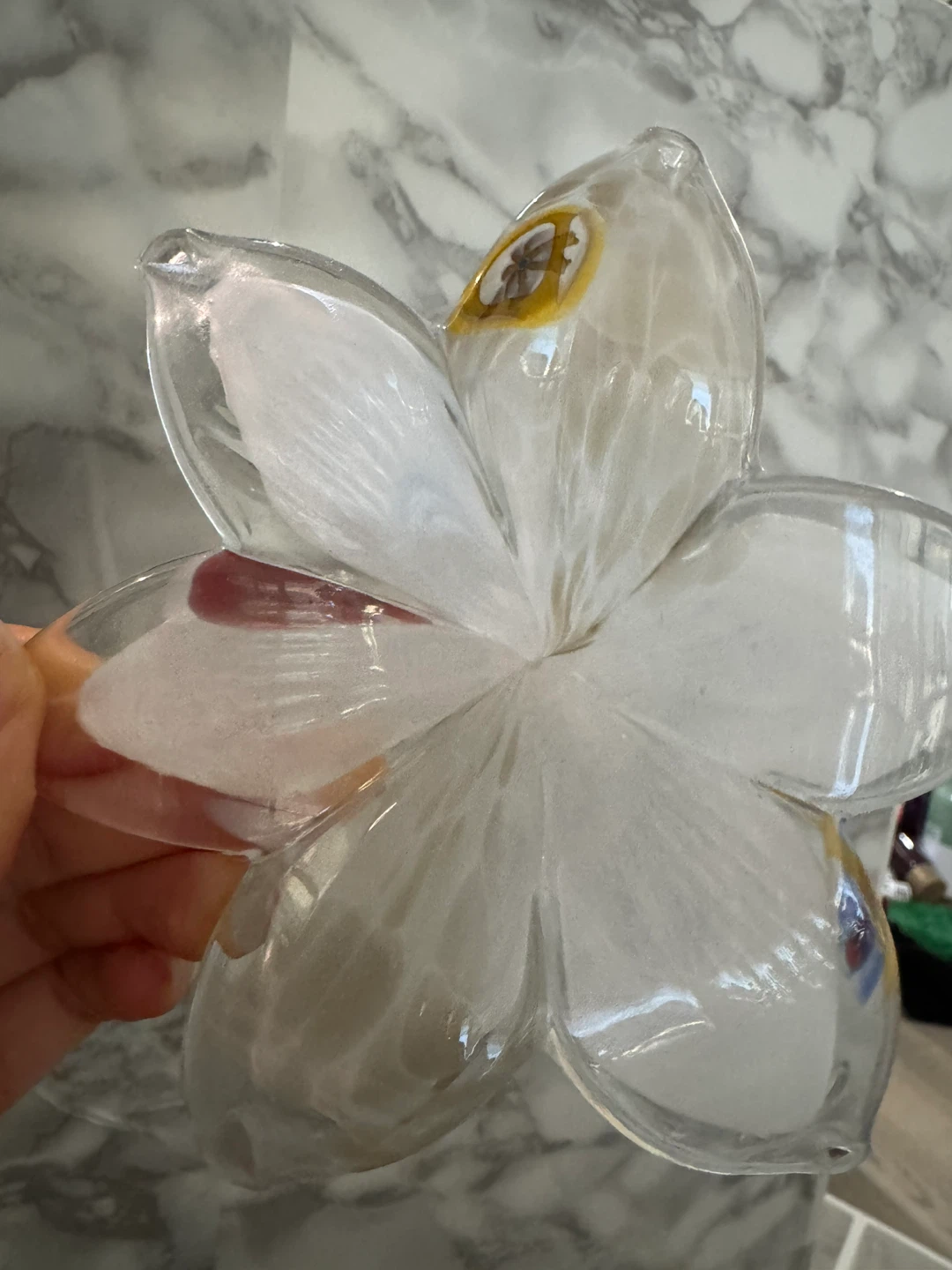 Italian bought designer’s Murano Glass Flower
