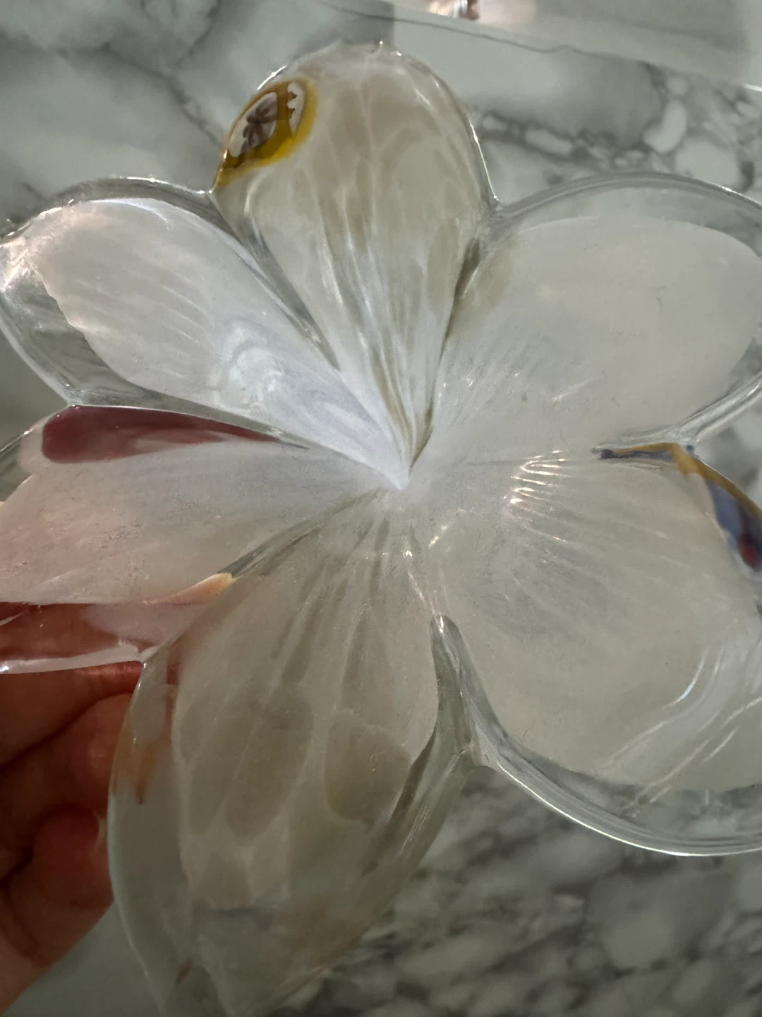 Italian bought designer’s Murano Glass Flower - photo 3